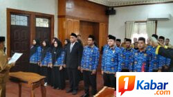 Bupati Pidie Sarjani Abdullah Lantik 17 Pejabat, Tekankan Integritas dan Pelayanan Publik