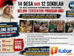 MBG Belum Menjangkau 14 Desa dan 12 Sekolah di Kembang Tanjong, Warga Pertanyakan Kepastian