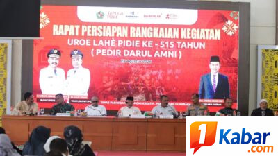 Bupati Pidie Matangkan Persiapan Uroe Lahe Pidie ke-515, Dorong Penguatan Identitas Budaya Daerah