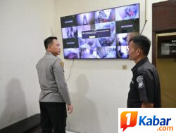 ‎Pastikan Pelayanan dan Keamanan Berjalan Optimal, Kapolres Pidie Cek Tahanan hingga Ruang SPKT