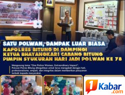 Satu Polwan, Dampak Luar Biasa: Kapolres Bitung didampingi Ketua Bhayangkari Cabang Bitung, Pimpin Syukuran Hari Jadi Polwan ke-78