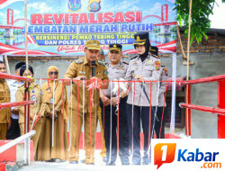 Permudah Akses Warga Mandailing, Wali Kota dan Kapolres Tebing Tinggi Resmikan Jembatan Merah Putih