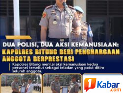 Penghargaan Dua Personel Berprestasi, Kepedulian yang Menginspirasi Sesama