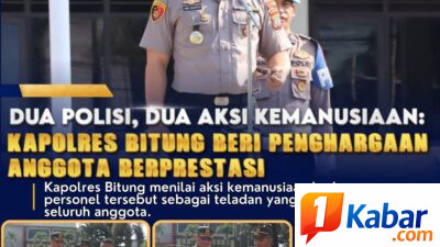 Penghargaan Dua Personel Berprestasi, Kepedulian yang Menginspirasi Sesama