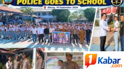Police Goes To School, Polsek Maesa Dekatkan Polisi dengan Pelajar SMAN 2 Bitung