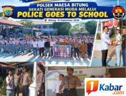 Police Goes To School, Polsek Maesa Dekatkan Polisi dengan Pelajar SMAN 2 Bitung