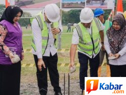 Pembangunan Alun-Alun Pagar Merbau Dimulai
