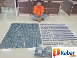 Polda Sumut Gagalkan Pengiriman 668 Saset Liquid Vape Narkoba ke Aceh Tamiang, Kurir Ngaku Sudah Dua Kali Beraksi