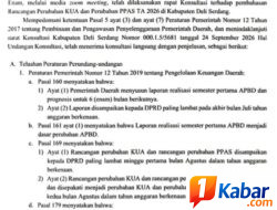Terkait Perubahan KUA-PPAS TA 2026, Pemkab Deli Serdang Konsultasikan ke Kemendagri