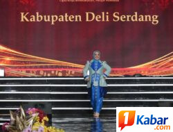 Jelita Asri Ludin Tambunan Lebih Anggun dalam Balutan Tenun Deli Serdang di Kriyanusa 2026