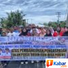 Puluhan Tahun Dinanti, Jalan Persil Dusun XVIII Desa Percut Diaspal