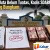 Kadis SDABMBK Deli Serdang Sebut TGR ke Kas Daerah Capai Rp. 622 Juta Sudah Dibayar, Tapi Bukti Setor Belum Terungkap, Ada Apa?