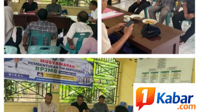 Pemerintahan Gampong Meurandeh Dayah, Menggelar Rapat Pembahasan RPJMG, Langkah Strategis Menyusun Arah Kebijakan Pembagunan Gampong,