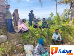 Babinsa Koramil 11/Bandar Baru Perkuat Silaturahmi Lewat Anjangsana di Desa Manyang