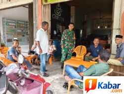 Babinsa Koramil 11/Bandar Baru Ajak Warga Siren Jaga Kondusivitas dan Tidak Terprovokasi