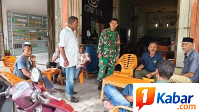 Babinsa Koramil 11/Bandar Baru Ajak Warga Siren Jaga Kondusivitas dan Tidak Terprovokasi