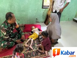 Serka Ngadiran: Babinsa Koramil 11/Bandar Baru Jenguk Anak Disabilitas, Wujud Kepedulian TNI kepada Warga