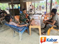 Babinsa Koramil 11/Bandar Baru Perkuat Komsos, Pantau Kamtibmas dan Serap Aspirasi Warga
