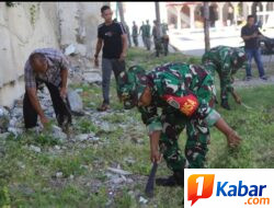 Sambut HUT Ke-81 TNI, Kodim 0102/Pidie Ajak Masyarakat Peduli Sampah dan Rawat Lingkungan