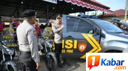 Kapolres Pidie Lakukan Pengecekan Atmasus dan Alsus Inventaris Satsamapta