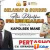 Isfandiar Karya Energi Ucapkan Selamat kepada Ipda Muslim, S.H., M.H. atas Amanah sebagai Kapolsek Mane