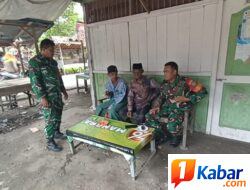 Babinsa Koramil 11/Bandar Baru Ajak Warga Siren Jaga Kebersihan Lingkungan