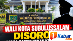 WALI KOTA SUBULUSSALAM DISOROT, WARGA PERTANYAKAN KEBERADAAN DI LUAR DAERAH DAN PENGGUNAAN SPPD