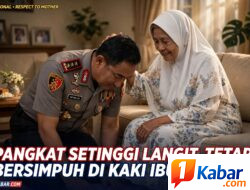 Pangkat Setinggi Langit, Tetap Bersimpuh di Kaki Ibunda: Momen Haru Jenderal Polisi Suyudi Ario Seto Usai Dilantik Jadi Kapolri