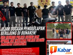 DARI BITUNG HINGGA BUNAKEN, URC RESMOB POLRES BITUNG BERGERAK CEPAT AMANKAN TERSANGKA DUGAAN PENGGELAPAN