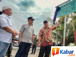 Bupati Deli Serdang Resmikan Sejumlah Ruas Jalan yang Telah Dibangun di Percut Sei Tuan Sepanjang 18,4 Kilometer