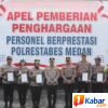 15 Personel Terima Penghargaan, Kapolrestabes Medan : “Pencegahan Lebih Manusiawi dari Pada Penindakan”