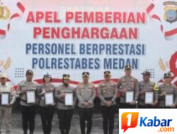 15 Personel Terima Penghargaan, Kapolrestabes Medan : “Pencegahan Lebih Manusiawi dari Pada Penindakan”