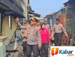 Polres Bitung Hadir di Tengah Duka Warga Pateten Satu, Kapolres dan Ketua Bhayangkari Berikan Dukungan dan Bantuan Kemanusiaan