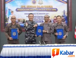 Kejati Tiga Provinsi Tandatangani Perjanjian Kerja Sama dengan TNI AL, Perkuat Penegakan Hukum di Laut