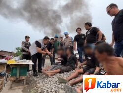 3 Residivis Kembali Terseret Kasus Narkoba, 6 Pelaku Berhasil Diamankan Saat Penggerebekan Sarang Narkoba di Bantaran Rel Kereta Api Deli Serdang