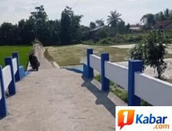 Pembangunan Jembatan di Desa Sidourip-Deli Serdang Rampung, Akses Transportasi Masyarakat Kini Kembali Lancar