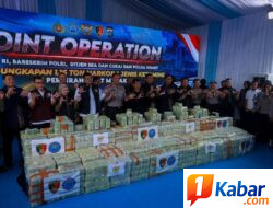 1,16 Ton Ketamine Disita dari Kapal Tanker MT Global 168 di Perairan Selat Malaka, Pelabuhan Bandar Deli