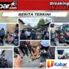 Satuan Brimob Polda Sumut bersama Ditresnarkoba Polda Sumut Gerebek Sarang Narkoba di Tegal Sari I-Medan Area, 10 Pria Positif Sabu Diamankan