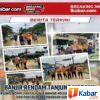 Banjir Rendam Tanjung Morawa, Personel Kompi 2 Batalyon A Brimob Polda Sumut Siaga Evakuasi dan Pantau Perkembangan Genangan Air