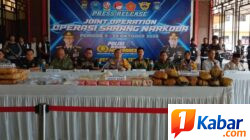 Ungkap 30 Kasus, Polresta Deli Serdang Berhasil Amankan 57 Tersangka dan 23 Kg Sabu Selama Operasi Sarang Narkoba