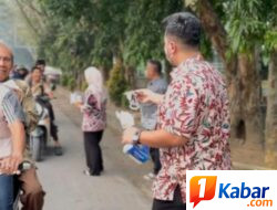 Peduli Kesehatan Warga Kanreg PTPN IV Regional VI,Bagikan Ribuan Masker Gratis,