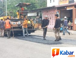 Tanpa Plang, Tanpa Rambu, Tanpa APD! Proyek Tambal Sulam Jalan Nasional di Perbaungan Ancam Keselamatan Pekerja dan Pengguna Jalan