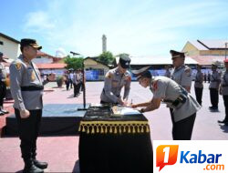 ‎Kapolres Pidie Pimpin Sertijab Sejumlah Pejabat Utama dan Kapolsek, Perkuat Profesionalisme dan Pelayanan kepada Masyarakat