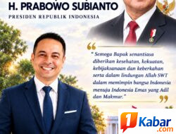 Arief Martha Rahadyan Ucapkan Selamat HUT ke-75 Presiden Prabowo