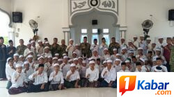 Peringati Hari Santri Nasional, Danramil Jangka Buya Kapten Inf Agam Akmal Pererat Silaturahmi dengan Santri