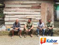 Sambangi Warga Duafa, Dandim Pidie: Tidak Ada Sekat Antara TNI dengan Rakyat