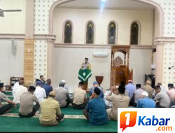 Safari Subuh di Masjid Taqwa Muhammadiyah Tijue, Waka Polres Pidie Ajak Orang Tua Awasi Anak dari Pengaruh Negatif Media Sosial
