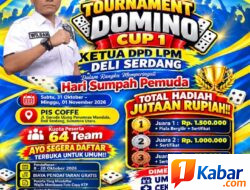 Gratis dan Terbuka untuk Umum !  DPD LPM Deli Serdang Gelar Tournament Domino Cup 1 Sambut Sumpah Pemuda, Hadiah Jutaan Rupiah