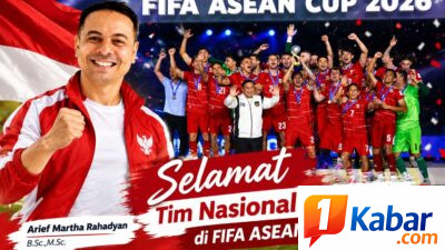 Arief Martha Rahadyan Ucapkan Selamat, Garuda Ukir Sejarah di FIFA ASEAN Cup 2026